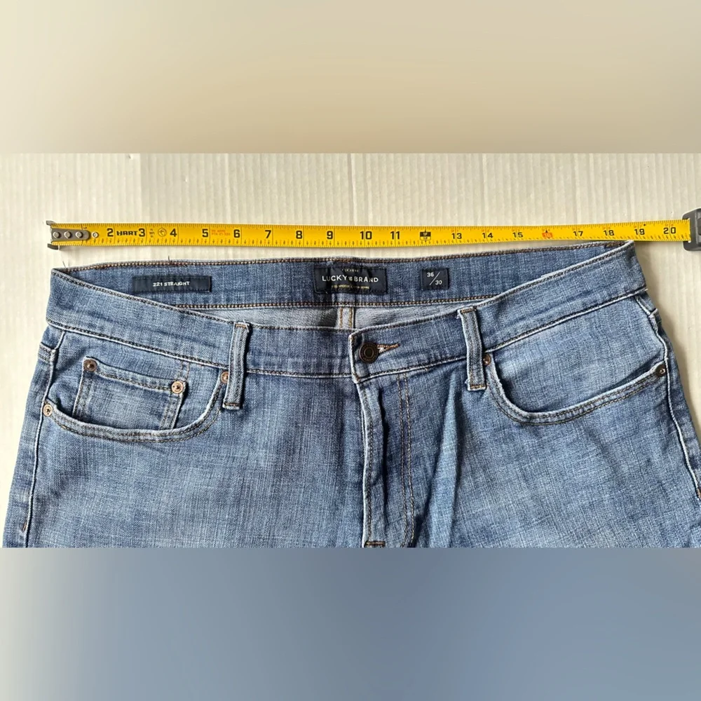 Lucky Brand Jeans Men 36x30 Blue 221‎ Straight Denim